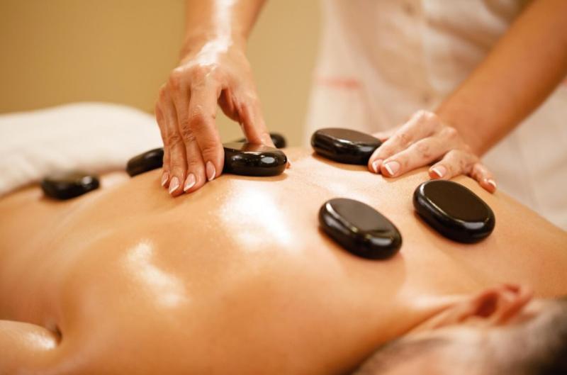 Hot stone massage